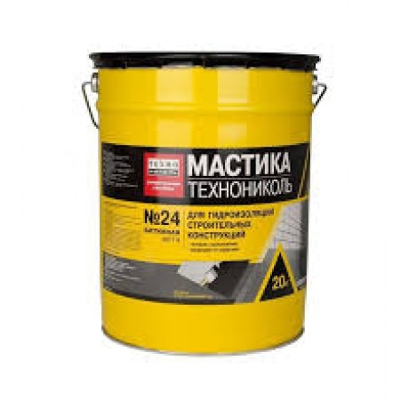 Технониколь Мастика гидроизоляционная №24 20кг Технониколь Мастика гидроизоляционная №24 20кг