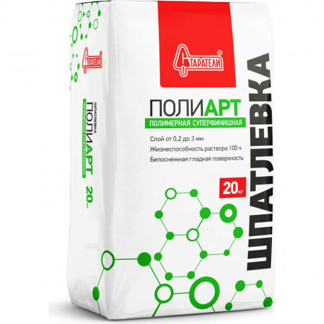Старатели Шпатлевка полимерная ПОЛИАРТ , 20 кг (77 шт/пал) 