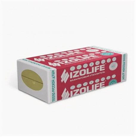 IZOLIFE ФАС КЛИНКЕР 130кг/м3, 1200.600.50 (6 плит), (4,32 м2/уп; 0,216 м3/уп),32 шт/пал