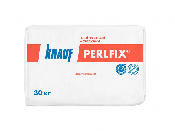 KNAUF Клей гипсовый Перлфикс 30 кг (40 шт/пал) KNAUF Клей гипсовый Перлфикс 30 кг (40 шт/пал)