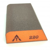 Шлифовальный блок Interflex 98х69х25мм, 4-х сторонний Р220 (100шт)