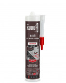 КУДО Клей KUDO HOME KBK-612 битумный для гибкой кровли, черный, 280 мл (12шт/уп)
