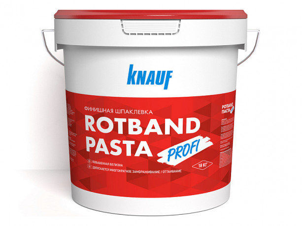 KNAUF Шпаклевка финишная РОТБАНД Паста Профи 18 кг (33)