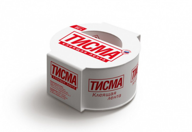 Односторонняя клеящая лента Тисма для пленок парогидроизоляции(1,2м2)60мм*20м