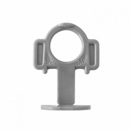 Крестики СВП 3D ЗАЖИМ 2мм для укладки плитки (СЕРЫЕ )(100шт/уп)